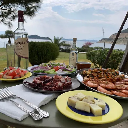 Klovino Beach House Douvia Dış mekan fotoğraf